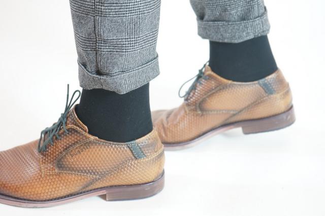 Men's Socks Classic Bamboo 3 pairs black solid | La Pera Socks