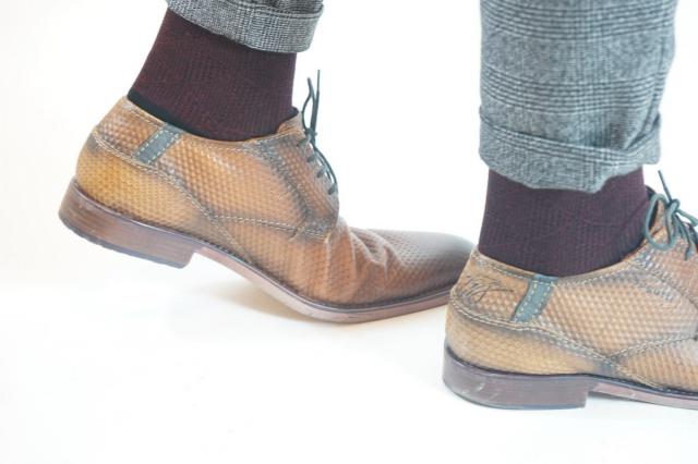 Men's Socks Classic Bamboo 3 pairs bordeaux | La Pera Socks