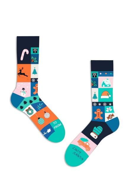 Christmas Socks - Men - Ladies Socks - Socks Multi Colour | La Pera Socks