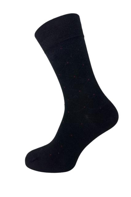 Men's Socks Classic Bamboo 3 pairs black blocked | La Pera Socks