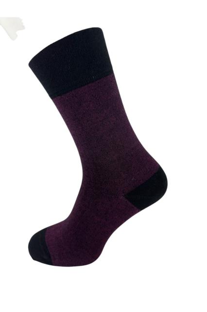 Men's Socks Classic Bamboo 3 pairs aubergine | La Pera Socks