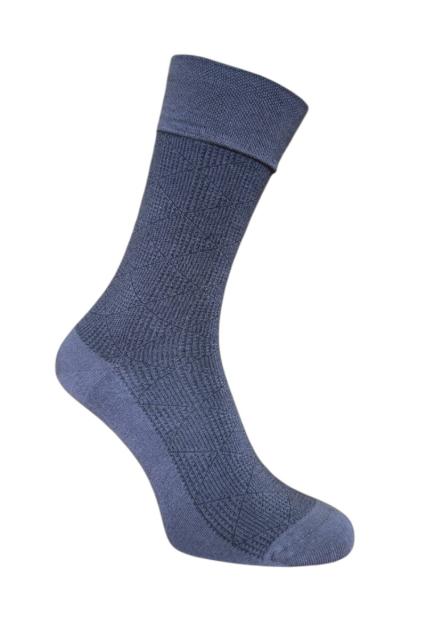 Men's Socks Classic Bamboo 3 pairs grey blocked | La Pera Socks