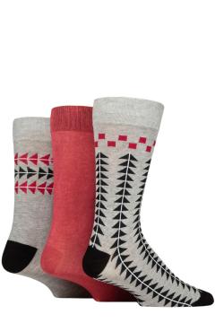 Heren Sokken Bamboe met patroon 205 1