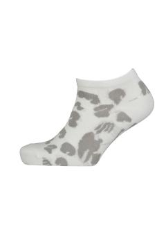Soft Grey Leopard Print Ankle Socks – Urban Wild